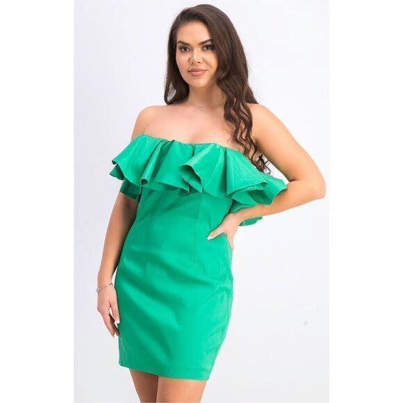 New. Bardot green dress. Medium. Retails $179 - Picture 5 of 16